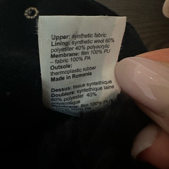 Pajar Lined Winter Water Repellent Tie Up Boots - Picture 6 of 7